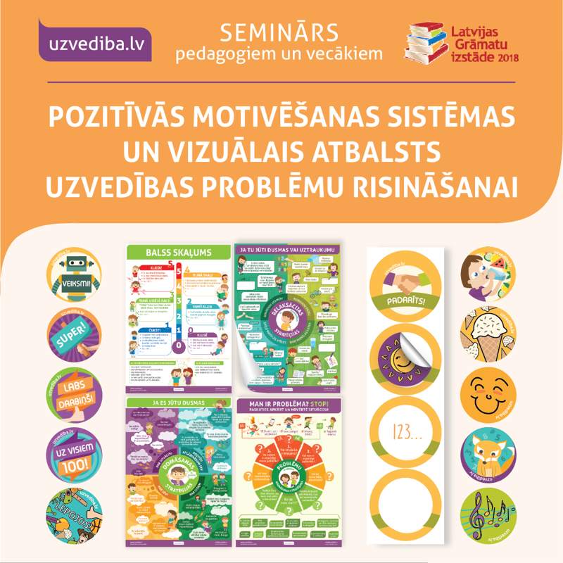 POZITĪVĀS MOTIVĒŠANAS SISTĒMAS UN VIZUĀLAIS ATBALSTS UZVEDĪBAS PROBLĒMU RISINĀŠANAI